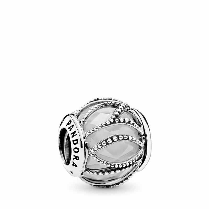 Pandora Intertwining Radiance Charm Ireland - Sterling Silver/Cubic Zirconia - 823517SCH